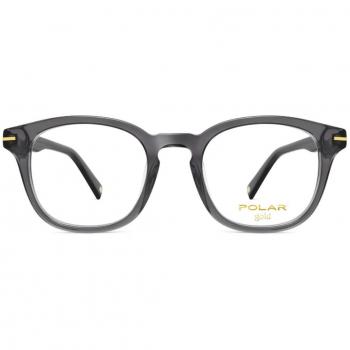Polar GOLD 08 27 Armazones para Hombre Cristal, Lentes Recetadas Para Hombre Transparentes, Gafas Recetadas para Hombre Cristal