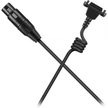 Sennheiser CABLE-II-X4F - Headset Cable with Short 6.6' Straight Copper Cable and XLR-4 Female Connector