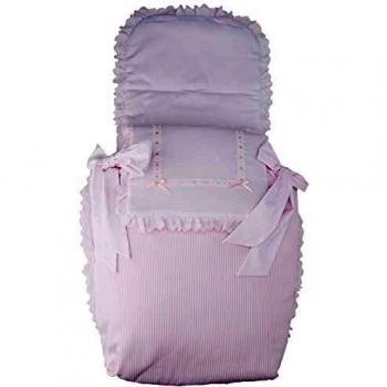 Babyline Saco 3 Usos Line Rosa - Sacos de abrigo, niñas