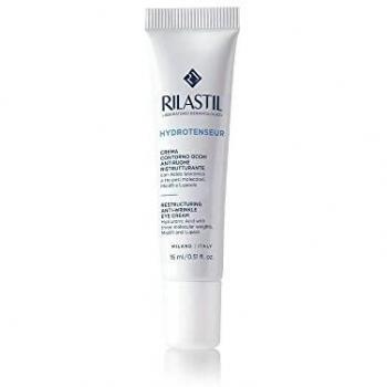 Rilastil Hydrotenseur Eye Contour 15ml - Restructuring and Anti-Wrinkle Eye Contour, Hydrating, Firming, Reduces Puffiness and Dark Circles, Suitable for Sensitive Skin