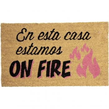 Felpudo XL On Fire de Dianina