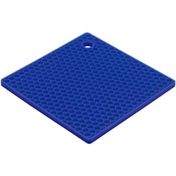 HIC Honeycomb Silicone Trivet, 7-Inch, Blueberry by HIC Harold Import Co.