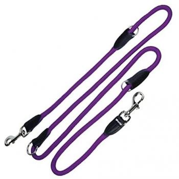 Correa para Perro Multiposición Nylon Redonda Gloria 1.2 x 200 cm Morado