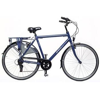 Bicicleta Amigo Moves 28 Pulgadas 50 cm Hombre 6 Velocidades Freno en V Azul Mate
