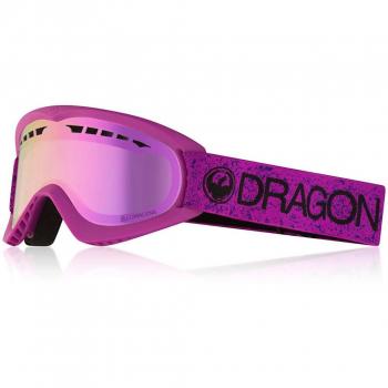 Dragón DX Violeta Rosa Lumalens Ion Nieve Gafas