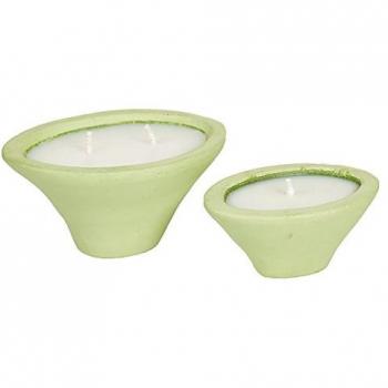 SantiagoPons Set 2 Porta Velas Musgo