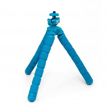Xsories BNDY3A004 Bendy - Trípode flexible, Azul