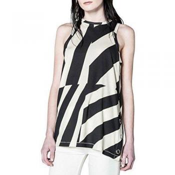 Cheap Monday Women's Lucid Woman's Striped Tank Top In Size M Striped