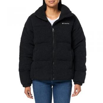 Columbia Puffect™ Sherpa Puffer Jacket - Women's Regular Fit Black Size L