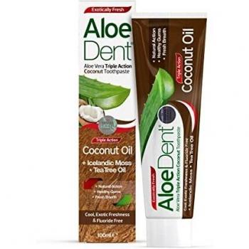 AloeDent ACEITE DE COCO Pasta de dientes