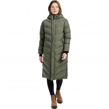 Protest Women's Parka Coat PRTBANKSO in Botanic Green