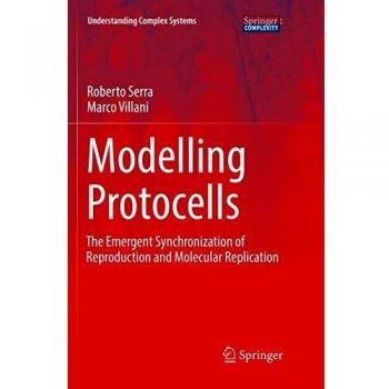 Modelling Protocells: The Emergent Synchronization of Reproduction and Molecular Replication