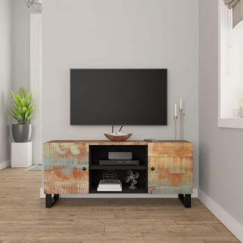 vidaXL TV Cabinet 105x33x46cm Solid Wood Reclaimed