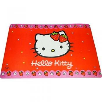 Hello Kitty SALVAMANTEL 3D Rojo, Multicolor, Medidas: 42 X 27 cm
