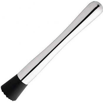 Pilón de Cócteles Inoxidable con Punta de Silicona Ø 34 mm - Olympia