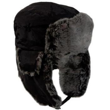 Ultrasport Aviador - Gorra invernal unisex, color negro, talla M