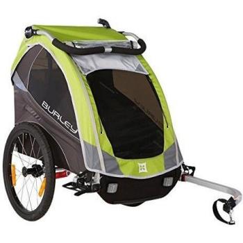 Burley Solo Bicicleta Remolque Infantil, Unisex, Solo, Verde, Talla única