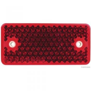 Reflector Herth+Buss Elparts 78623036, ancho 94 mm, alto 44 mm, color rojo