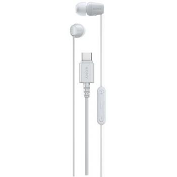 Sony IER-EX15C USB-C Wired In-Ear Earphones with Microphone - White