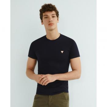 Guess - Camiseta de hombre manga corta cuello en redondo