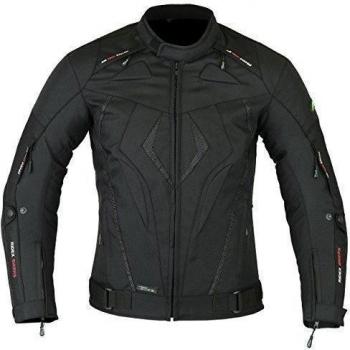 RIDEX AirPass - Chaqueta impermeable para moto, verano negro XXL