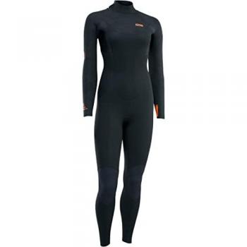 Ion Element 4/3 Traje de Neopreno de Manga Larga con Cremallera en la Espalda para Mujer, Color Negro, Talla M