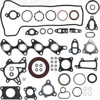 Juego de juntas completo para motor VICTOR REINZ 01-13166-01, incluye todas las juntas necesarias para la instalación en motores, fabricado con materiales de alta calidad para asegurar un sellado óptimo y resistencia a altas temperaturas