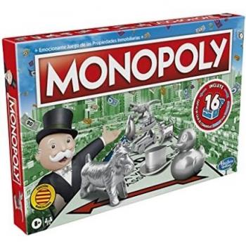 Juego Monopoly - Juego de Mesa Familiar para 2 a 6 Jugadores - Juego para niños a Partir de 8 años - Incluye Tarjetas votadas por los Fans