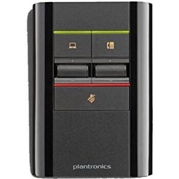 Procesador de audio USB Plantronics MDA 524 QD con conector RJ9 y switch TEL/PC