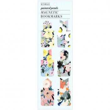 Painted Petals Magnetic Bookmark
