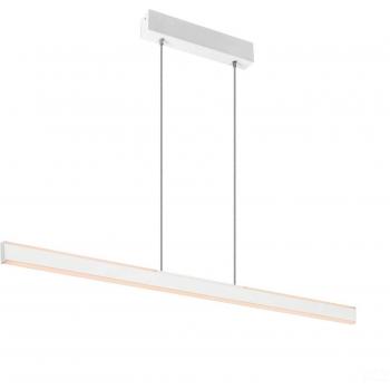 Luminaria Led colgante SLV ONE LINEAR 100 PHASE UP/DOWN 1006186 Blanco