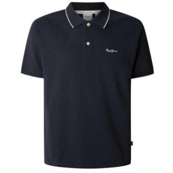 Polo Piqué Manga Corta Pepe Jeans Hans PM542101-594 para Hombre, Color Azul Dulwich, Talla L, Casual, 100% Algodón