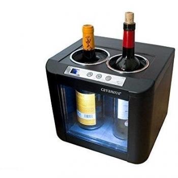 Cavanova OW002, Enfriador de Vino, Capacidad 2 Botellas, 5°-18°C