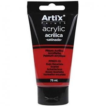 MP Artix Pintura Acrílica Satinada, Rojo