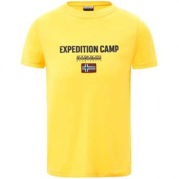 Napapijri K Sonthe, Camiseta para Niños, Amarillo