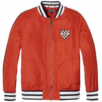 Bomber Tommy Hilfiger Bright Rojo 16 Rojo