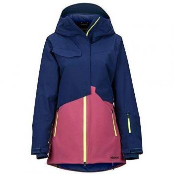 Marmot Wm's Ventina Chaqueta, Mujer, Arctic Navy/Dry Rose, Extra-Small