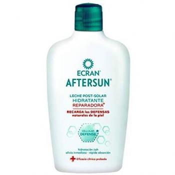 Ecran - Aftersun Cuida Y Repara Leche Hidratante Reparadora, Blanco, 400 Mililitro