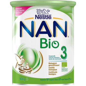 NAN Bio 3, Leche de crecimiento para bebé - 800 gr.