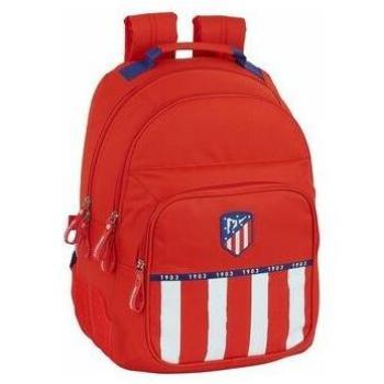 Mochila Escolar Doble Reforzada Atlético de Madrid 1ª Equipación 20/21 Adapt. Carro Safta 612058773