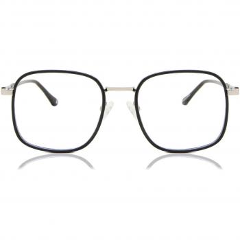 Cuadrado Montuta completa TR90 Negros Armazones para Hombre - Gafas Anti-Azules - SmartBuy Collection