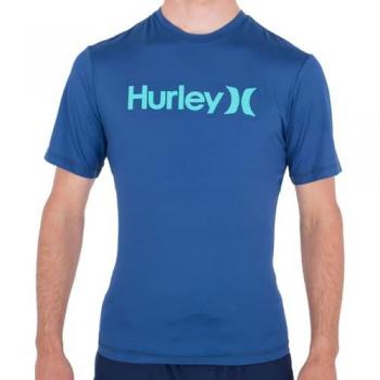 Hurley Camiseta de Manga Corta Antierupciones OAO Quickdry para Hombre, Submarine, Tamaño S