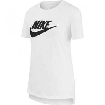 Nike Camiseta Manga Corta Sportswear Blanco Niños