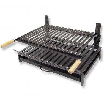 Parrilla inox para obra imex el zorro 71407