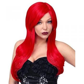 WIDMANN 02108 Alicia Cosplay Dream Hair peluca, mujer, color rojo , color/modelo surtido