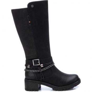 XTI Women's High Boots 170185 in Black