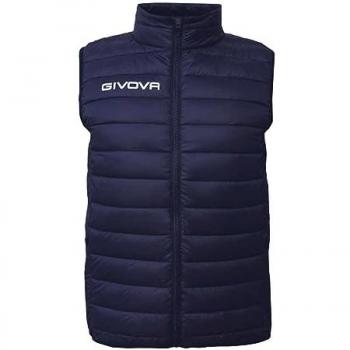 Givova Chaleco Deportivo Smanicato Spagna G016-0004 Azul 2XS para Hombre