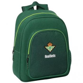Safta Mochila Infantil Adaptable Al Carro Resistente Al Agua Real Betis Balompié 34CM Producto Oficial Producto Escolar Para Niños y Niñas