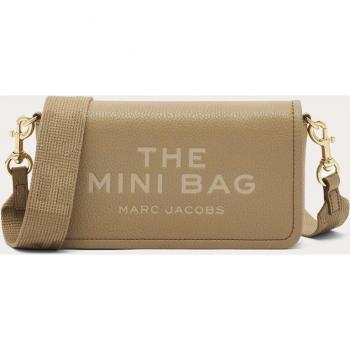 Marc Jacobs The Mini Bag Leather Shoulder Bag Beige Female ONE SIZE