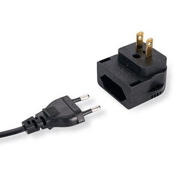 Ansmann Adaptor Plug US Negro - Adaptador para Cable